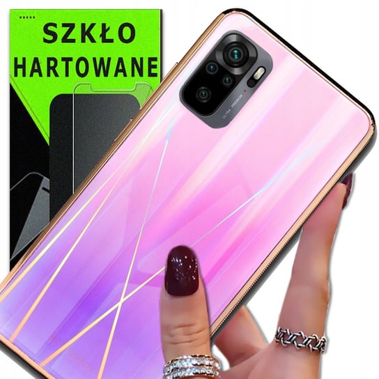 Etui OXYGEN GLASO do Redmi NOTE 10 + szkło 9H OXYGEN