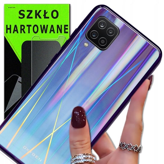 Etui OXYGEN GLASO do Samsung Galaxy A12 + szkło 9H OXYGEN