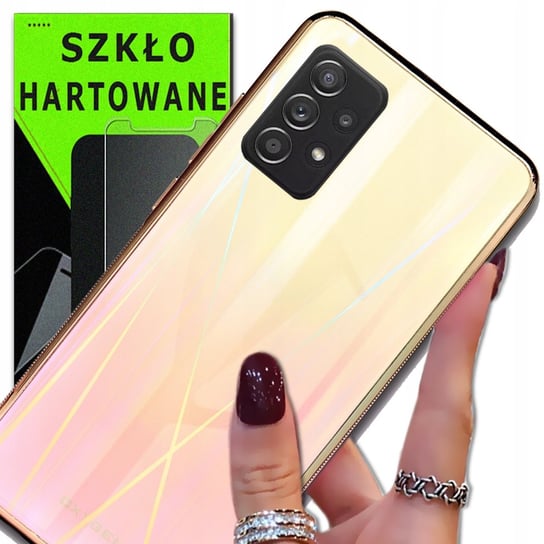 Etui OXYGEN GLASO do Samsung Galaxy A72 + szkło 9H OXYGEN