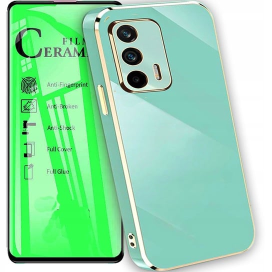 Etui OXYGEN GLOW do Realme GT 5G +szkło CERAMICZNE OXYGEN