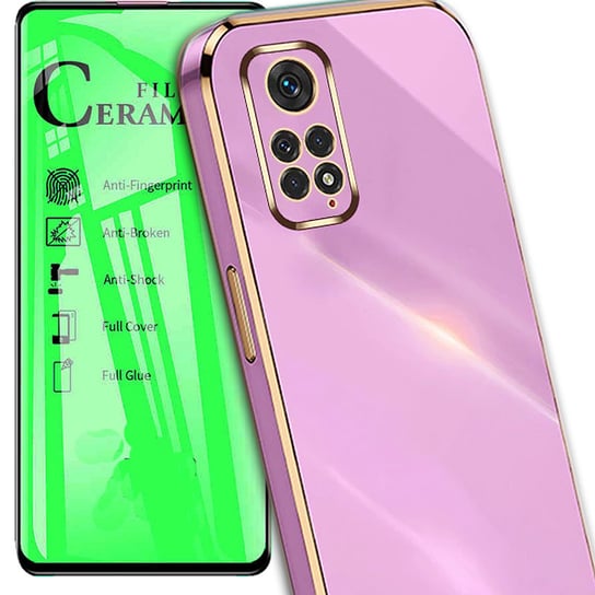 Etui OXYGEN GLOW do Redmi Note 11 Pro +szkło Ceram OXYGEN