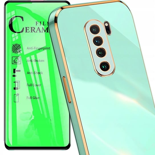 Etui OXYGEN GLOW do Redmi NOTE 8 PRO szkło CERAMIC OXYGEN