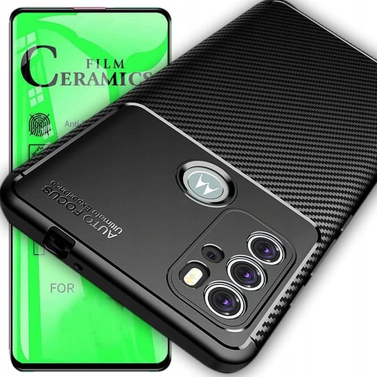 Etui OXYGEN GT do Motorola G60s + szkło Ceramiczne OXYGEN