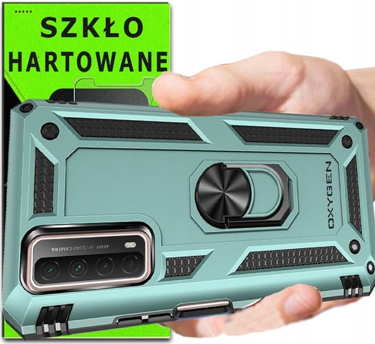 Etui OXYGEN MR do Huawei P Smart 2021+ szkło 9H OXYGEN