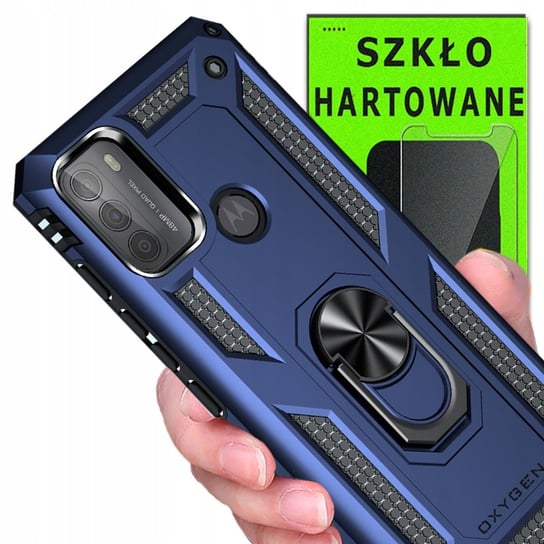 Etui OXYGEN MR do Motorola MOTO G41 +szkło hartow. OXYGEN