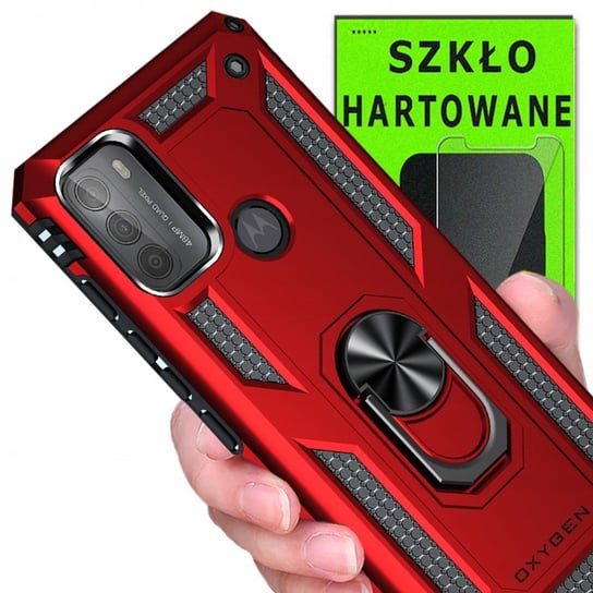 Etui OXYGEN MR do Motorola MOTO G41 +szkło hartow. OXYGEN