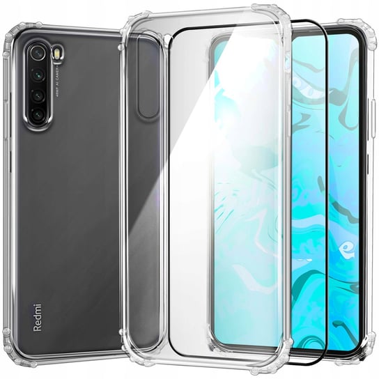 Etui Pancerne Do Huawei P Smart 2019 | Case Silikon Guma Slim Shock + Szkło Huawei