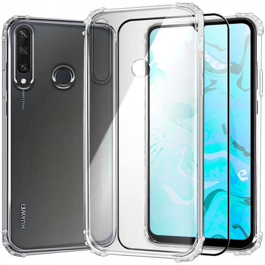 Etui Pancerne Do Iphone Xr | Case Silikon Guma Slim Anti Shock Clear +Szkło Apple