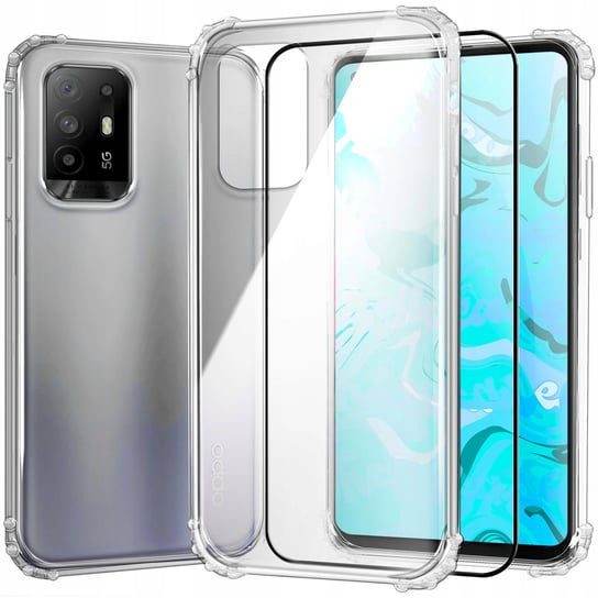 ETUI PANCERNE DO OPPO RENO 5Z | CASE SILIKON GUMOWE SLIM ANTI SHOCK OBUDOWA Hello Case