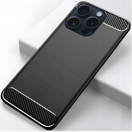 Etui Pancerne Karbon Do Apple Iphone 15 Pro Max Hello Case