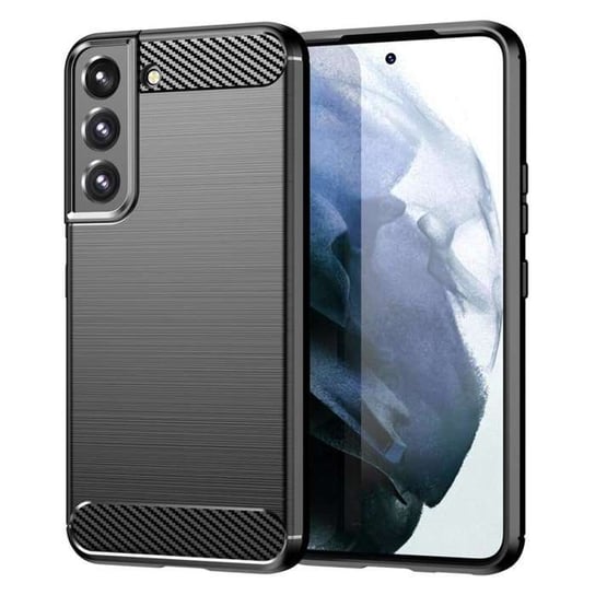 Etui Pancerne Karbon Samsung Galaxy S23 Czarny Bestphone