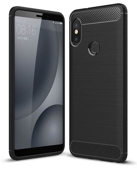 Etui Pancerne Karbon Xiaomi Redmi Note 6 Pro Czarny Bestphone