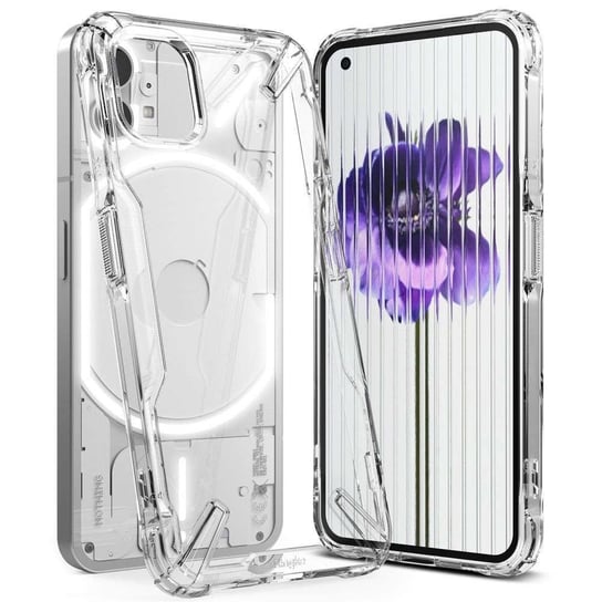 Etui pancerne obudowa Ringke Fusion X case do Nothing Phone 1 Clear 4kom.pl