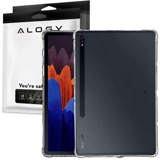 Etui pancerne ShockProof Alogy Case do Samsung Galaxy Tab S7 Plus/ S8 Plus 12.4 T970 / T976B / X800 / X806 Clear 4kom.pl