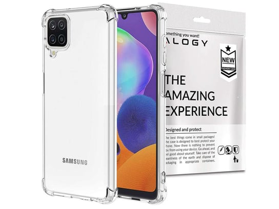 Etui pancerne ShockProof Alogy do Samsung Galaxy A12 2020/2021 przezroczyste Samsung