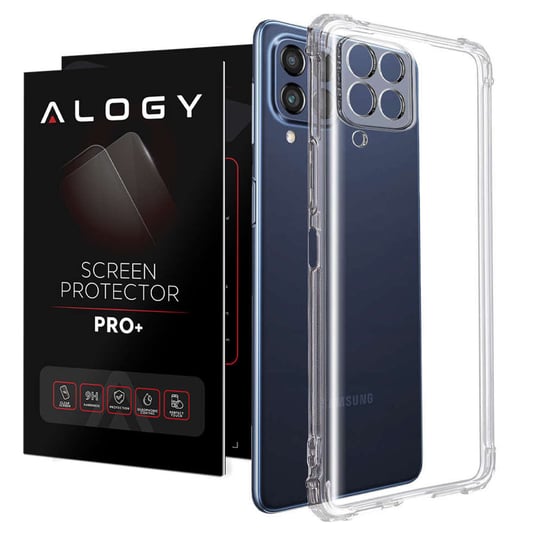 Etui pancerne ShockProof Alogy do Samsung Galaxy M53 5G Przezroczyste + Szkło Alogy