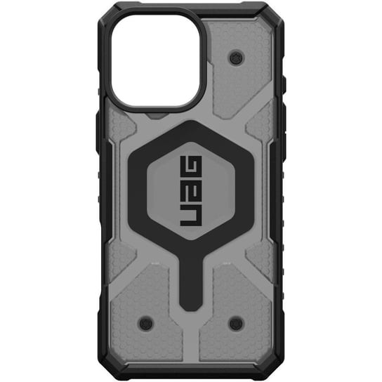 Etui pancerne Urban Armor Gear Pathfinder Clear Mag do MagSafe do iPhone 16 Pro Max, przydymione z czarną ramką Apple