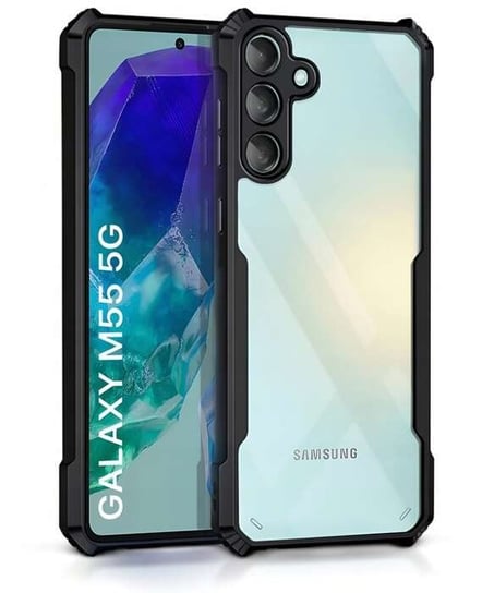 Etui Pancerne WING AntiDrop AntiShock do Samsung Galaxy M55 5G czarny Bestphone