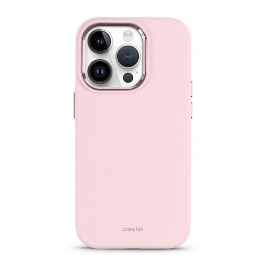 Etui, plecki do iPhone 12, case silikonowy, case.lab model1 różowy Inna marka