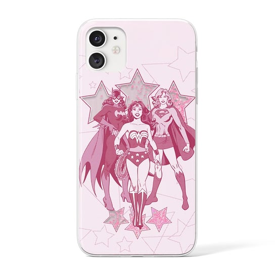 Etui płynny brokat do Samsung S10 DC: Super Girls 002 oryginalne i oficjalnie licencjonowane, Różowy DC Universe