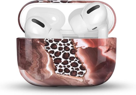 ETUI POKROWIEC CASE AIRPODS PRO 2019 BRĄZOWE SOLIDNE WYTRZYMAŁE MWP22ZM/A Inna marka