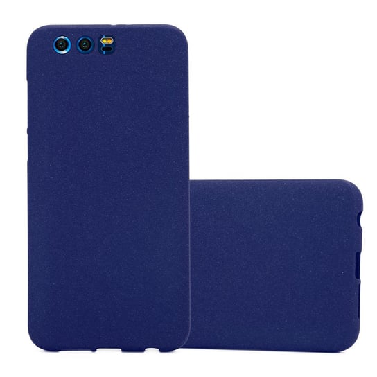 Etui Pokrowiec Do Honor 9 Obudowa w FROST CIEMNY NIEBIESKI TPU Silikon Case Cover Ochronny Plecki Cadorabo Cadorabo