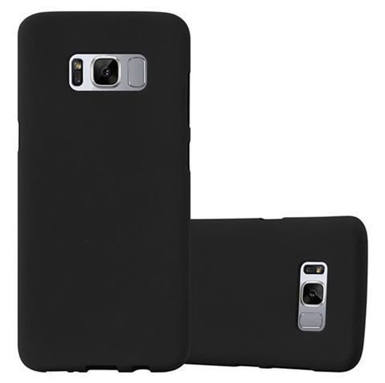 Etui Pokrowiec Do Samsung Galaxy S8 Obudowa w FROST CZARNY TPU Silikon Case Cover Ochronny Plecki Cadorabo Cadorabo