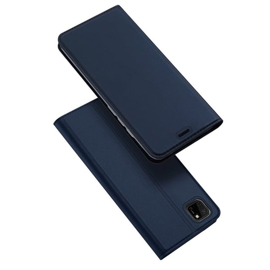 Etui pokrowiec z klapką, Huawei Y5p, niebieski Dux Ducis