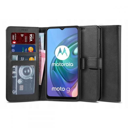 Etui Portfel 2 z Klapką do Motorola Moto G10 / G30 TECH-PROTECT