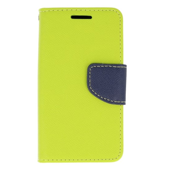 Etui portfel Fancy, Samsung A8+ 2018, zielony Nemo