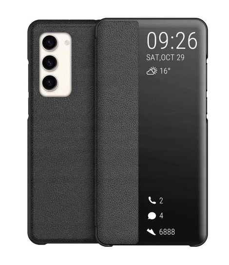 Etui portfel SMART VIEW LEATHER do Samsung Galaxy A34 5G pokrowiec z klapką czarne Bestphone