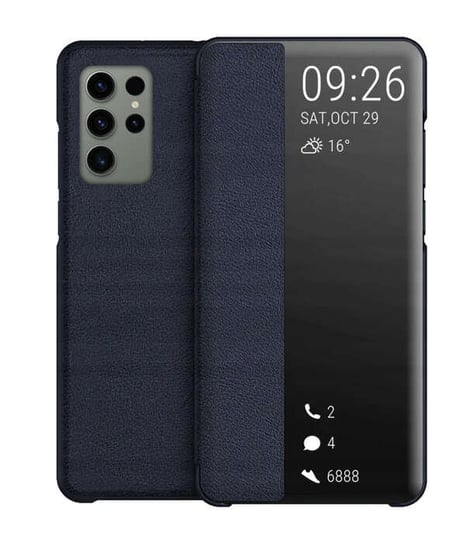 Etui portfel SMART VIEW LEATHER do Samsung Galaxy S24 Ultra pokrowiec z klapką grantowe Bestphone
