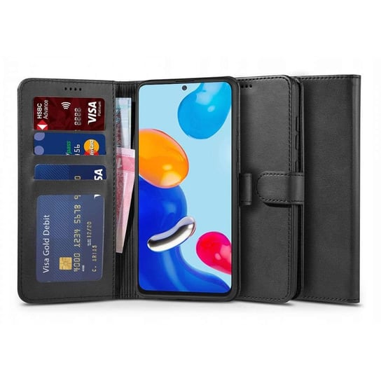 Etui portfel Wallet do Xiaomi Redmi Note 11 Pro / 11 Pro 5G Black 4kom.pl