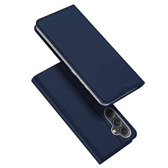 Etui portfel z podstawką do Samsung Galaxy S23 FE Dux Ducis Skin Pro - niebieskie Dux Ducis