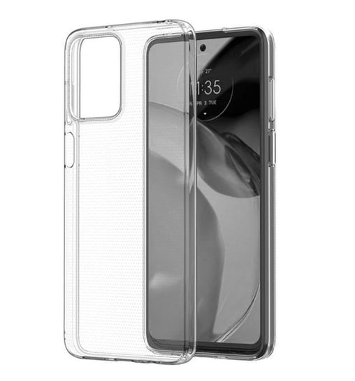 Etui przezroczyste 2mm do MOTOROLA MOTO G13 G23 G53 obudowa, pokrowiec MARTECH