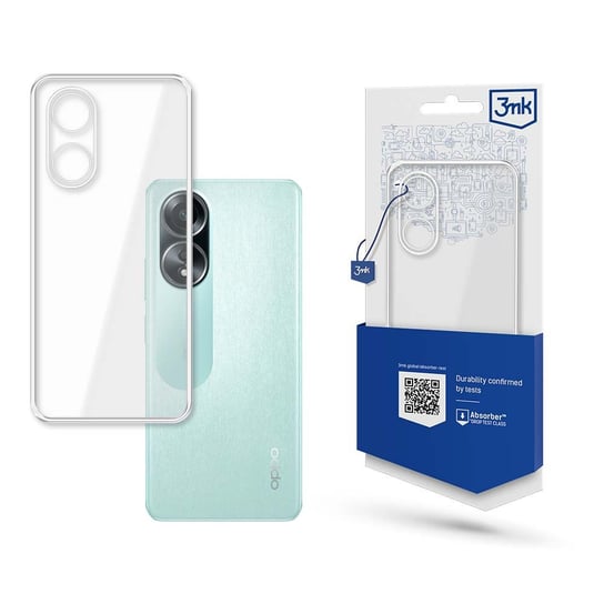 Etui przezroczyste 3mk Clear Case Cover Plecki na telefon Oppo A58 4G 3MK