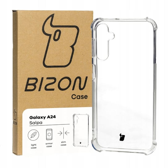 Etui Przezroczyste Bizon Do Galaxy A24, Obudowa Bizon