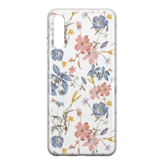 Etui przeźroczyste z nadrukiem Huawei P20 Pro Kolorowe kwiaty PieceofCase