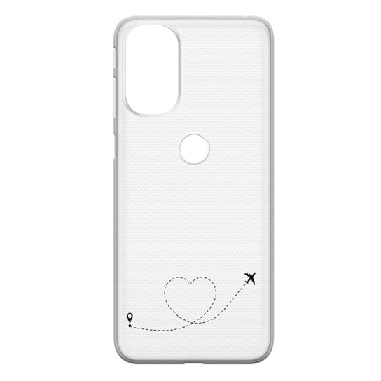 Etui przeźroczyste z nadrukiem Motorola Moto G31 Travel 2 PieceofCase