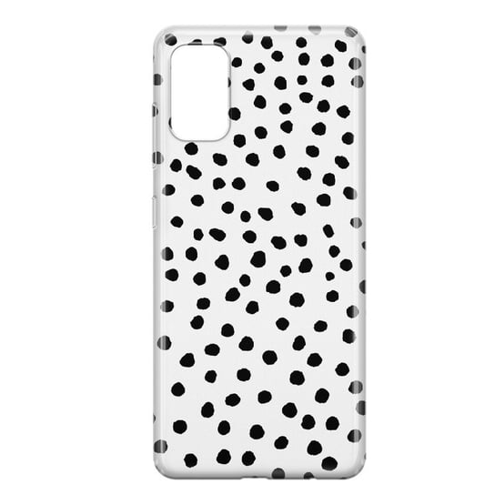 Etui przeźroczyste z nadrukiem Samsung Galaxy S20 FE Kropki boho PieceofCase