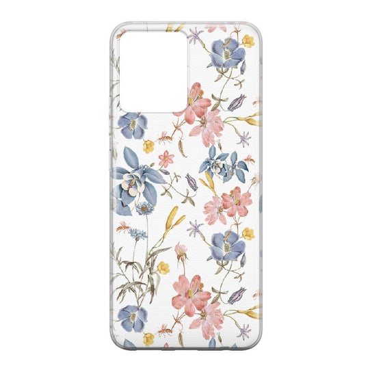 Etui przeźroczyste z nadrukiem Xiaomi Redmi Note 13 Pro PLUS 5G Kolorowe kwiaty PieceofCase