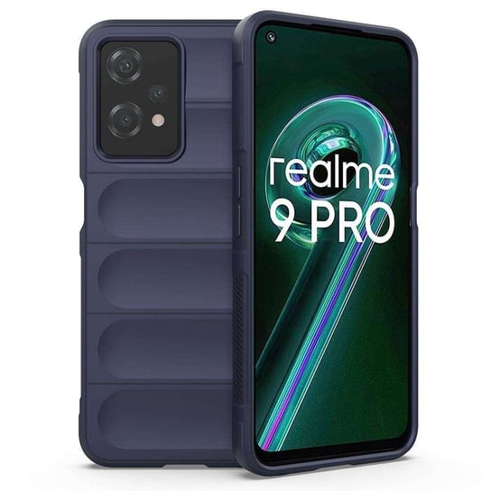 Etui REALME 9 PRO+ PLUS Silky Shield granatowe Nexeri