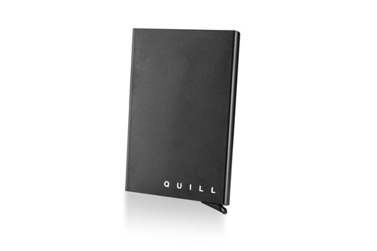 Etui RFID na karty kredytowe QUILL, czarne, 6,2x9,5 cm Quill