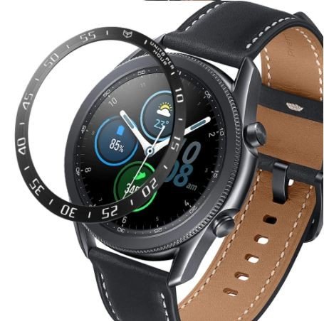 Etui Ring Bezel Samsung Galaxy Watch 3 45Mm Black BEST