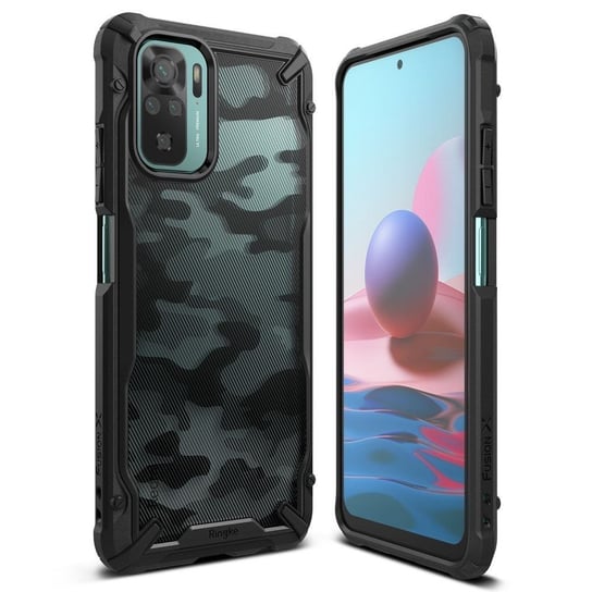 Etui Ringke Fusion X do Xiaomi Redmi Note 10 / 10s Camo Black Ringke