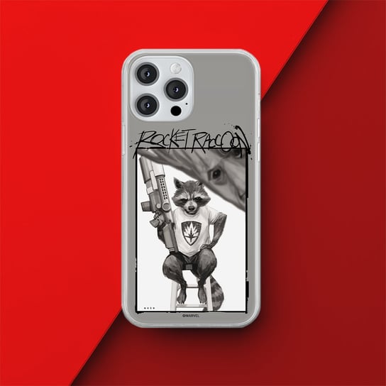 Etui Rocket 004 Marvel Nadruk pełny Szary Producent: OnePlus, Model: NORD 2T 5G ERT Group