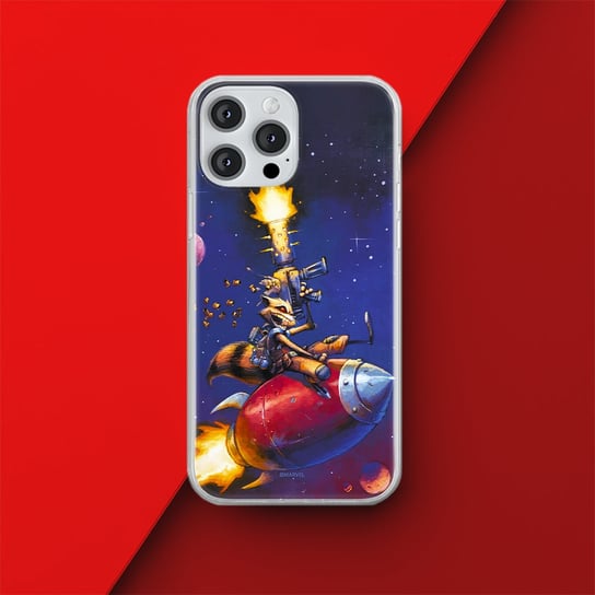 Etui Rocket 007 Marvel Nadruk pełny Granatowy Producent: OnePlus, Model: NORD 2T 5G ERT Group