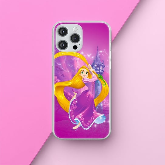 Etui Roszpunka i Pascal 003 Disney Nadruk pełny Fioletowy Producent: Xiaomi, Model: MI 11i/ REDMI K40/K40 PRO/POCO F3/ F3 PRO ERT Group