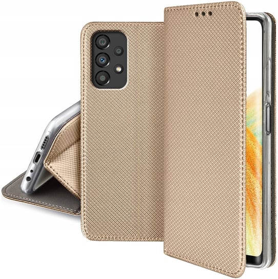 Etui S-Magnet Case +Szkło do Samsung Galaxy A23 5G Krainagsm