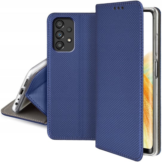 Etui S-Magnet Case +Szkło do Samsung Galaxy A23 5G Krainagsm